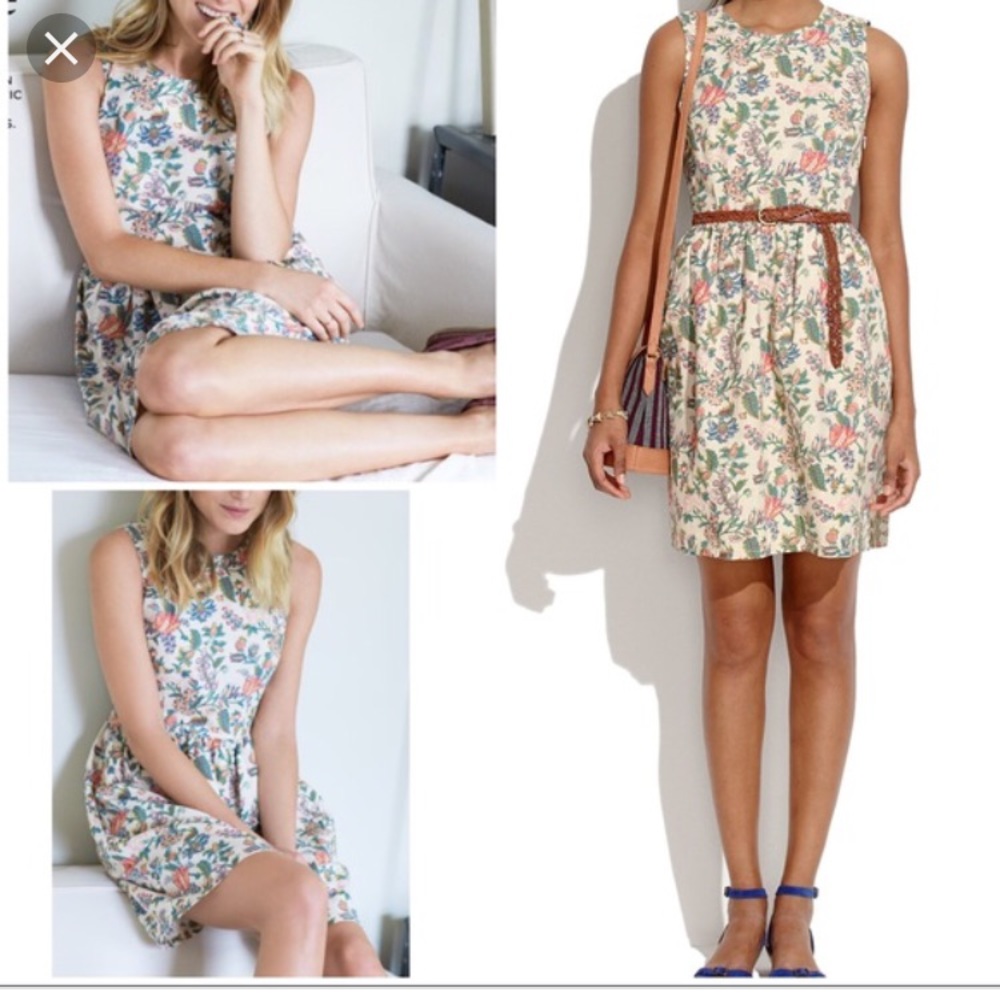 Flora paisley sun dress